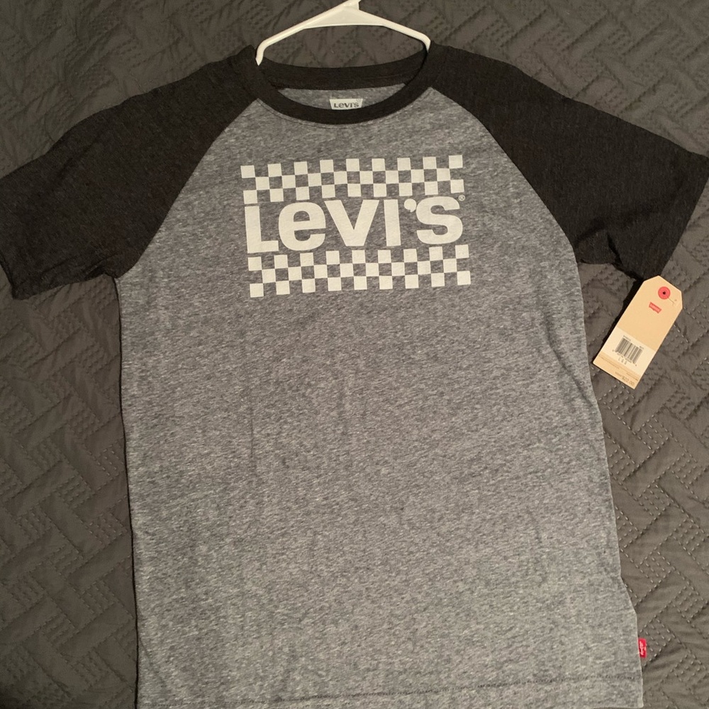 Boys L Levi soft short sleeve tee